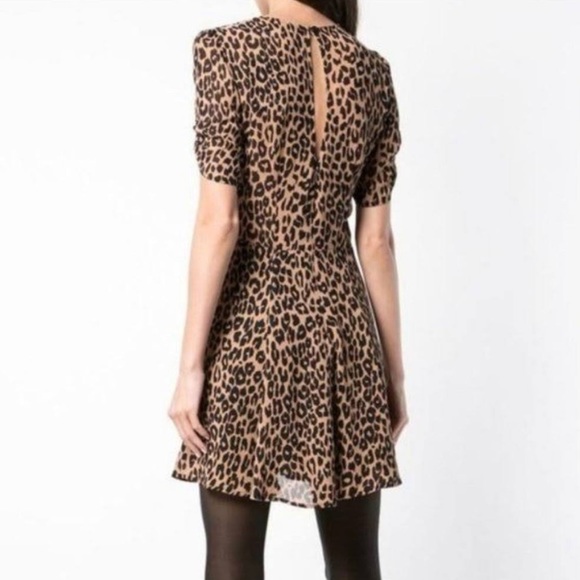 Reformation Leopard Mini Dress - Picture 4 of 9